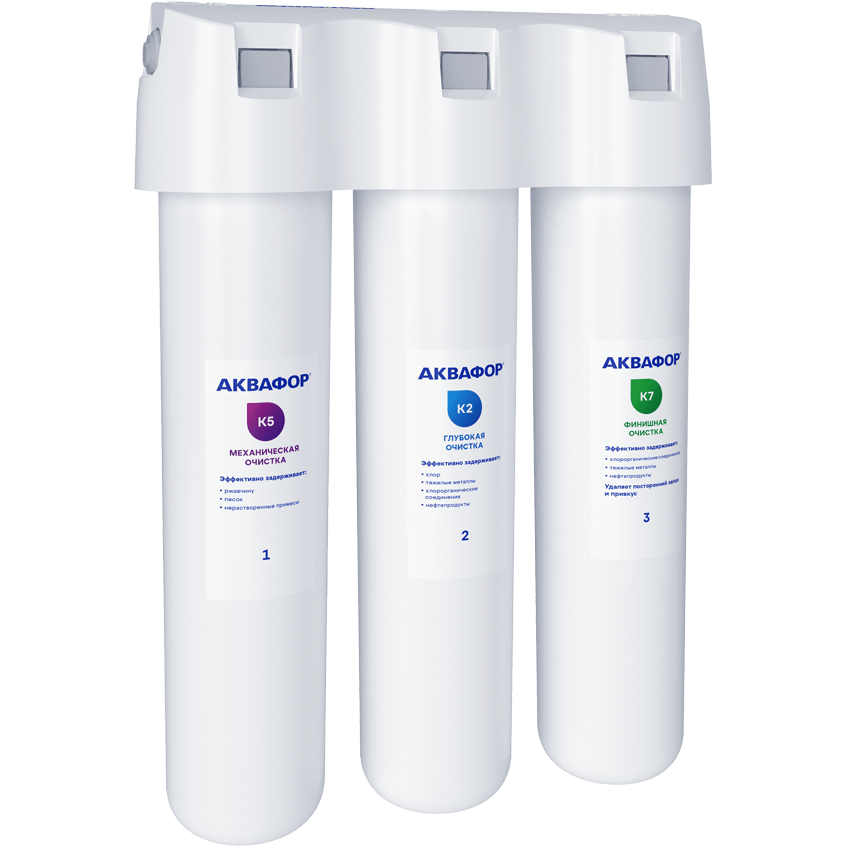 Фильтр для воды Аквафор Кристалл А - 525963 - фото 3