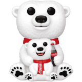 Фигурка Funko POP! Ad Icons Coca-Cola Coca-Cola Polar Bear with Cub (81063)