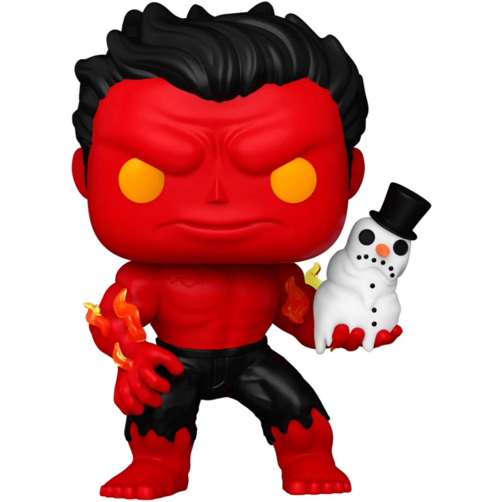 Фигурка Funko POP! Bobble Marvel Holiday S4 Red Hulk - 80034