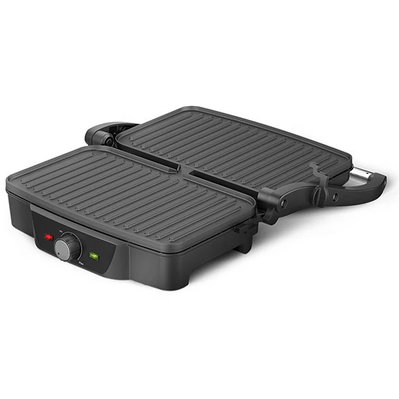 Электрогриль BQ GR3006 Black/Silver - фото 2