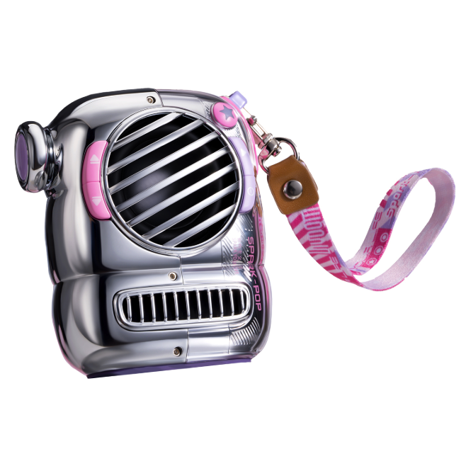Портативная акустика Divoom Spark Pop Pink - 90100058229 - фото 2