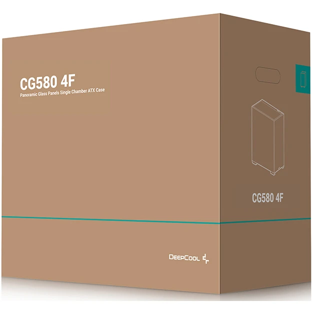 Корпус DeepCool CG580 4F Black - R-CG580-BKADA4-G-1 - фото 13