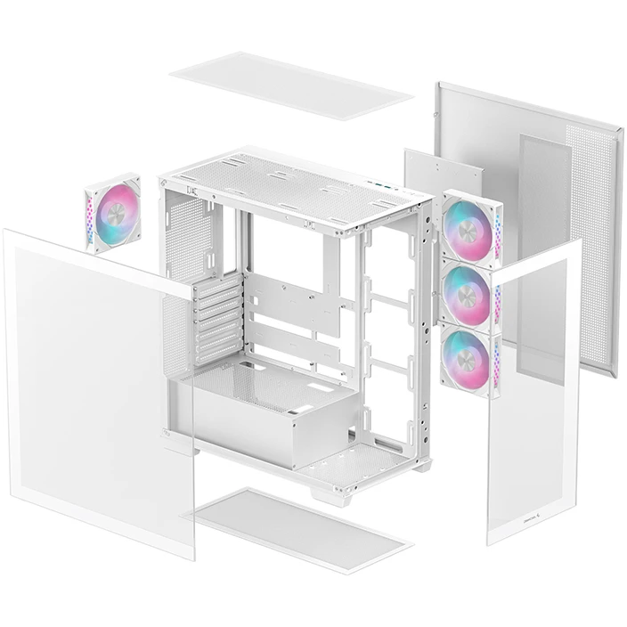 Корпус DeepCool CG580 4F White - R-CG580-WHADA4-G-1 - фото 12