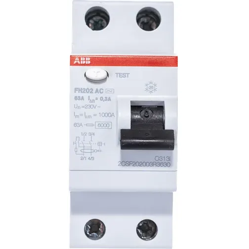 Автоматический выключатель дифференциального тока ABB 2CSF202003R3630