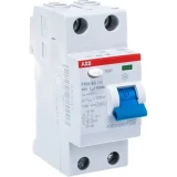 Выключатель дифференциального тока (УЗО) ABB F202 AC-25/0.03 (2CSF202001R1250)