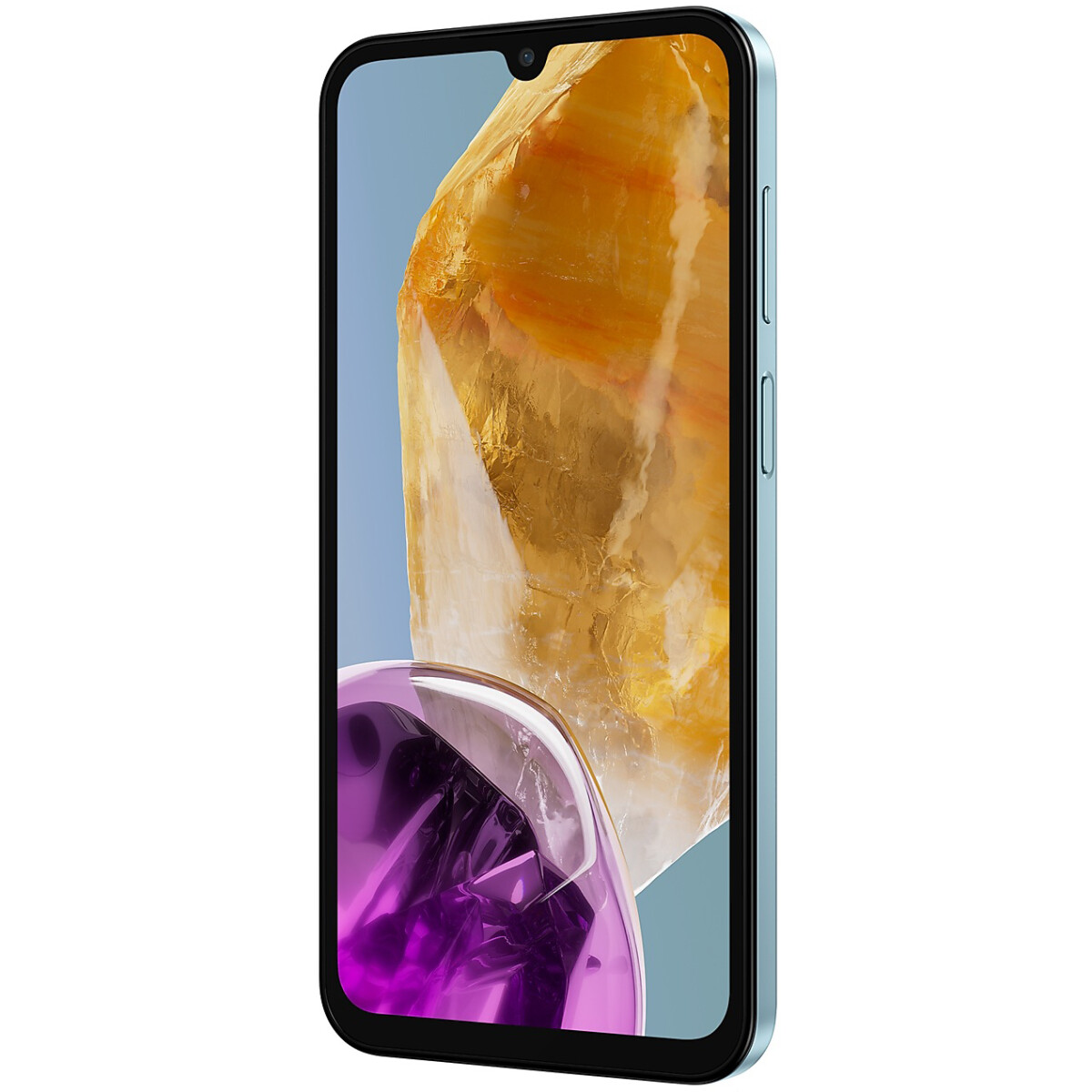 Смартфон Samsung Galaxy M15 6/128Gb Light Blue (SM-M156BLBVSKZ) - фото 4