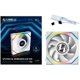 Вентилятор для корпуса Lian Li UNI Fan SL Wireless LCD 120 White (G99.12SLLCD1W1W.R0)