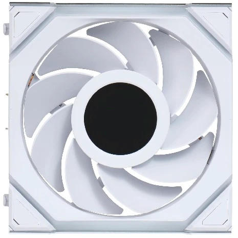 Вентилятор для корпуса Lian Li UNI Fan SL Wireless LCD 120 Reverse Blade White - G99.12RSLLCD1W1W.R0 - фото 2