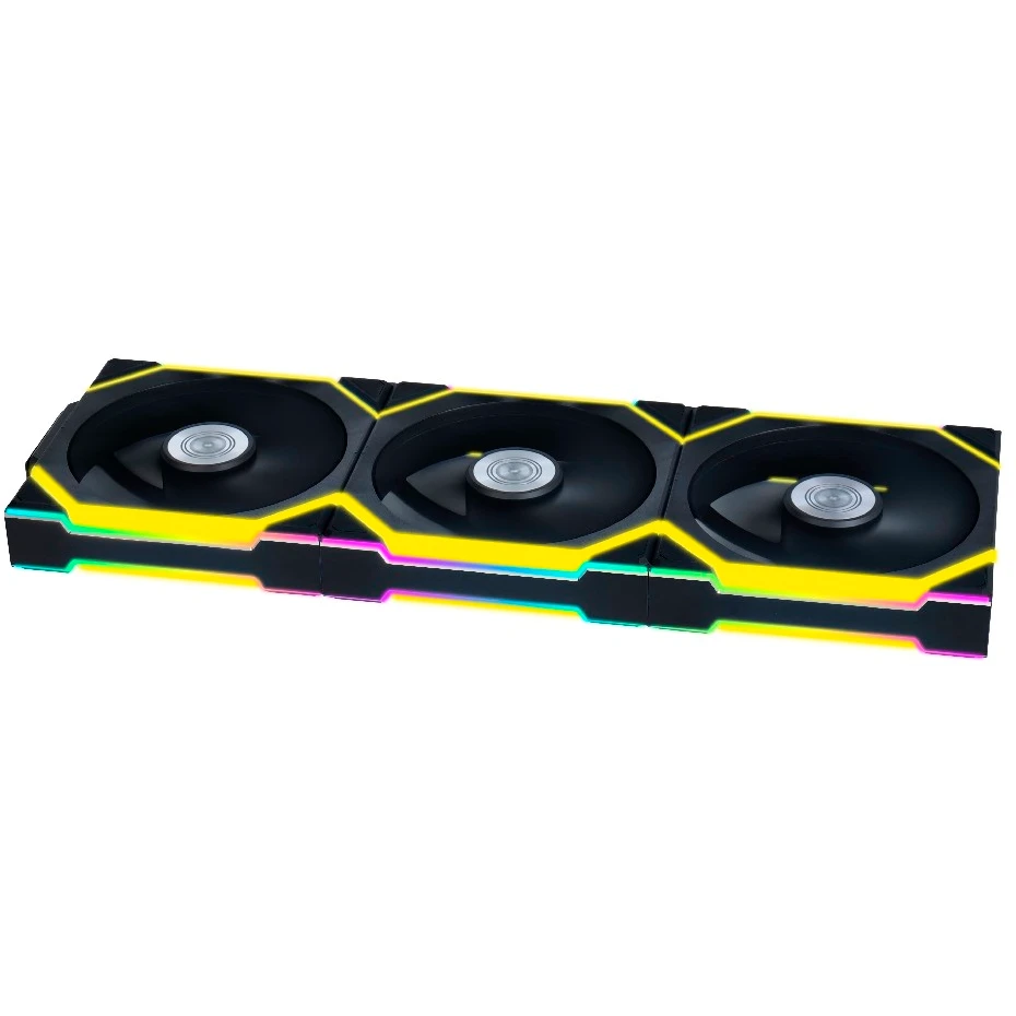 Вентилятор для корпуса Lian Li UNI Fan SL Wireless 120 Black (3 шт.) - G99.12SL1W3B.R0 - фото 2