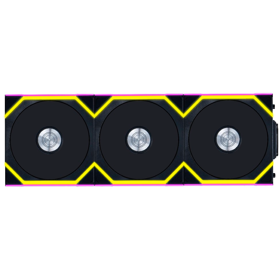 Вентилятор для корпуса Lian Li UNI Fan SL Wireless 120 Reverse Blade Black (3 шт.)