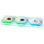 Вентилятор для корпуса Lian Li UNI Fan SL Wireless LCD 120 White (3 шт.) - G99.12SLLCD1W3W.R0 - фото 2