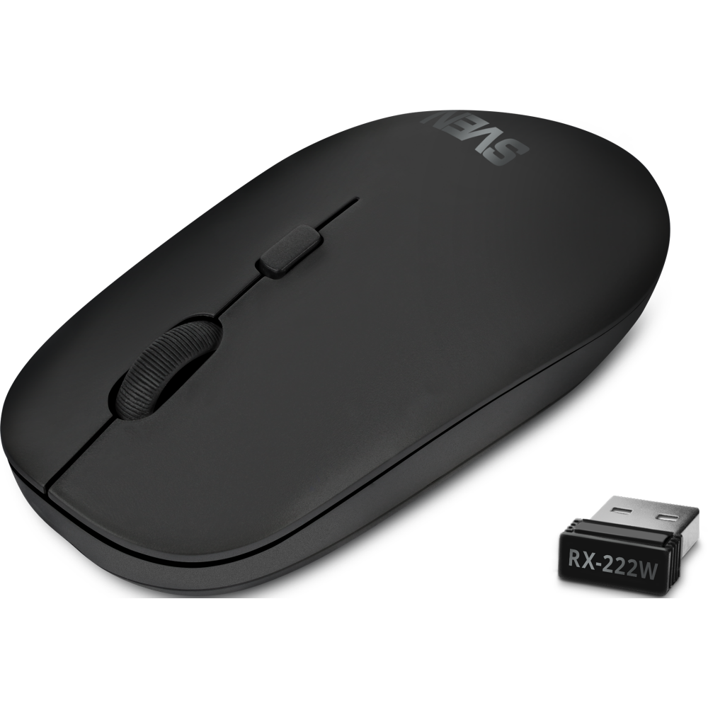 Мышь Sven RX-222W Black - SV-021771 - фото 2
