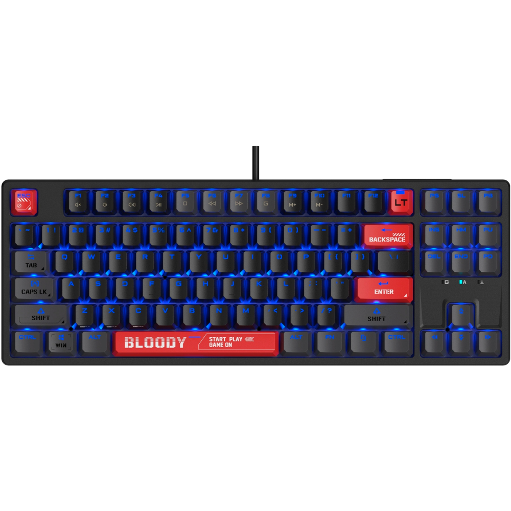 Клавиатура Bloody AT87 Black/Red - фото 3