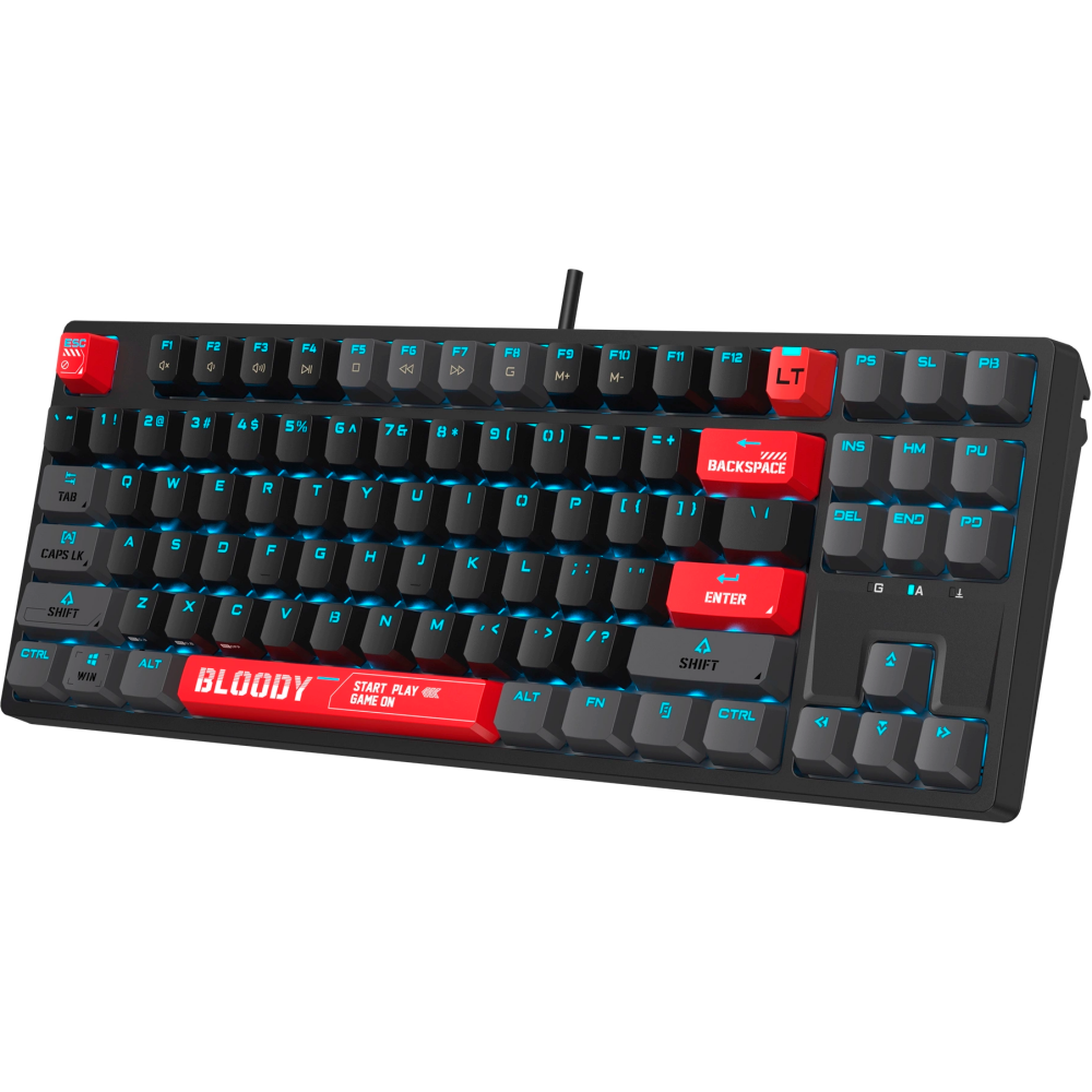 Клавиатура Bloody AT87 Black/Red - фото 9