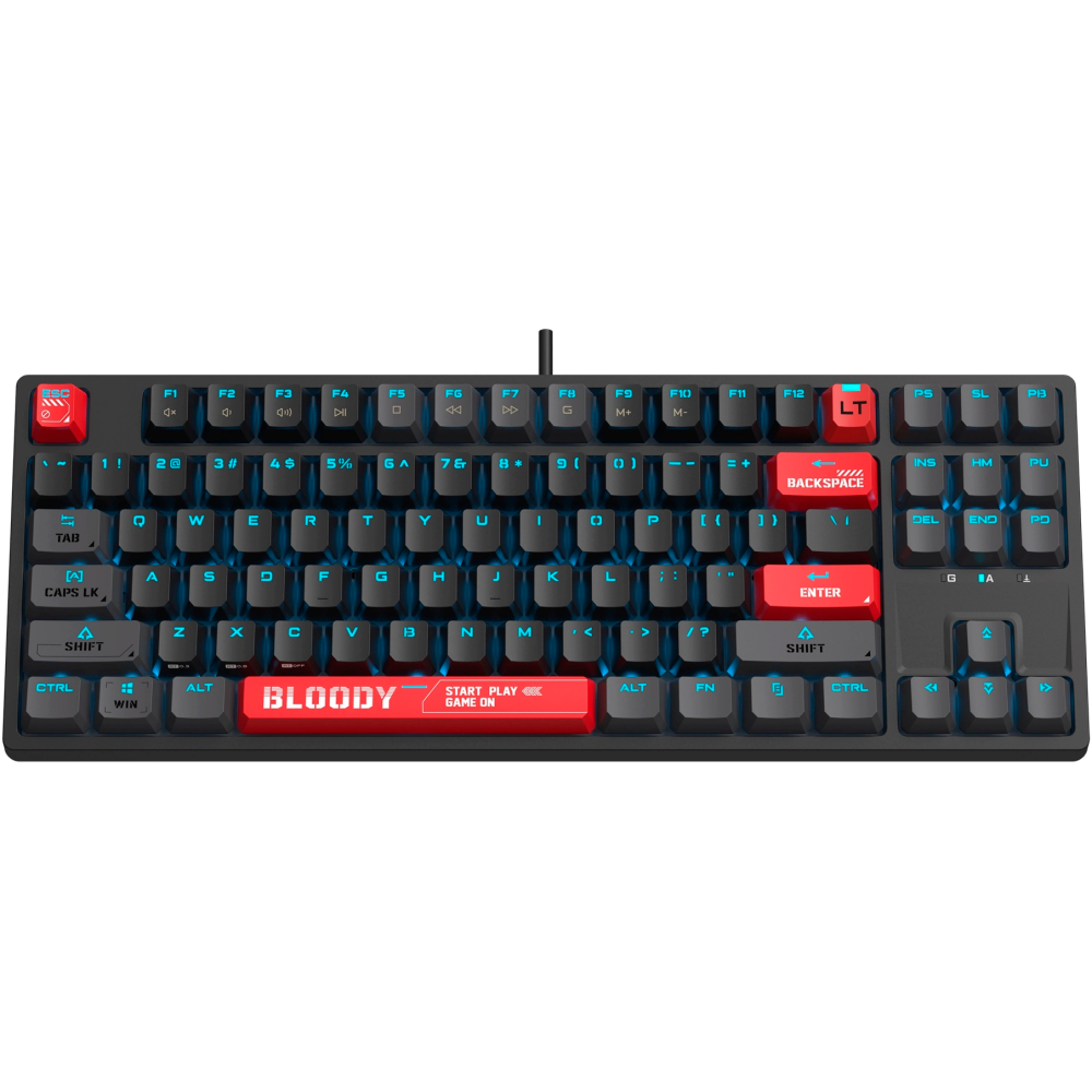 Клавиатура Bloody AT87 Black/Red - фото 12