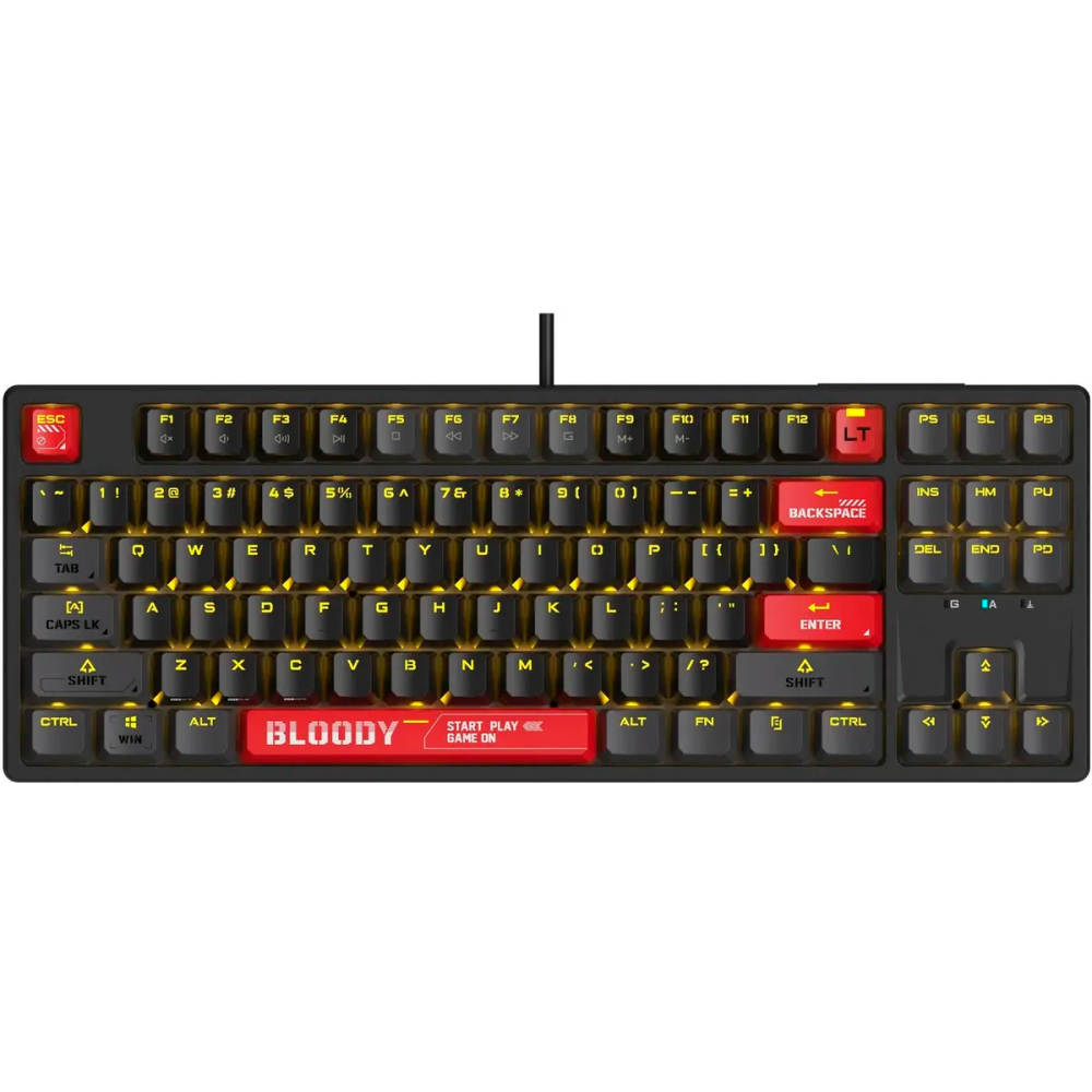Клавиатура Bloody AT87 Black/Red - фото 7