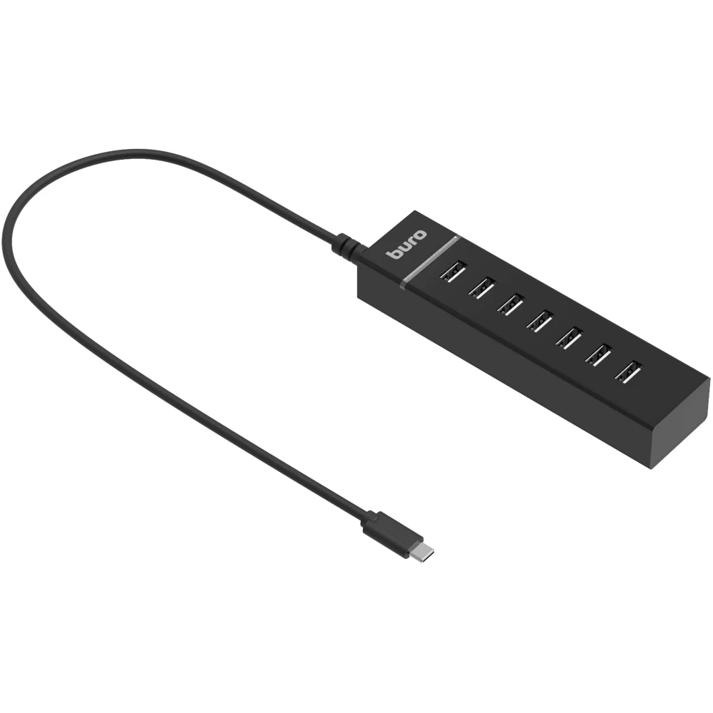USB-концентратор Buro BU-USBC-HUB-7U2 - фото 2