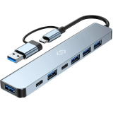 USB-концентратор Digma DHUB-7USB-AC