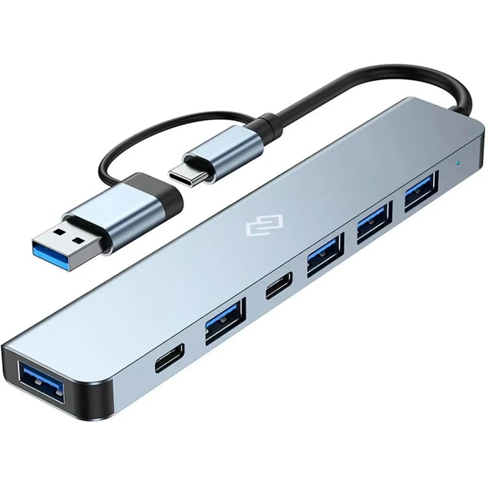 USB-концентратор Digma DHUB-7USB-AC
