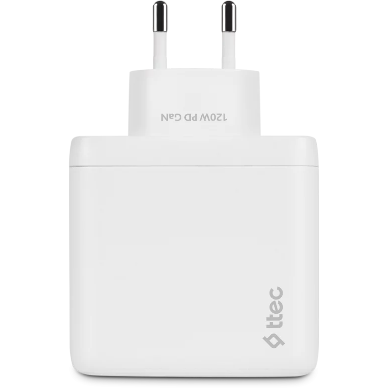 Сетевое зарядное устройство ttec SmartCharger Trio GAN 120W White - 2SCG04B - фото 4
