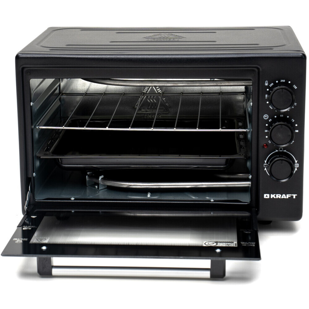 Мини-печь KRAFT KF-MO 4500 Black - KF-MO 4500 BL - фото 4