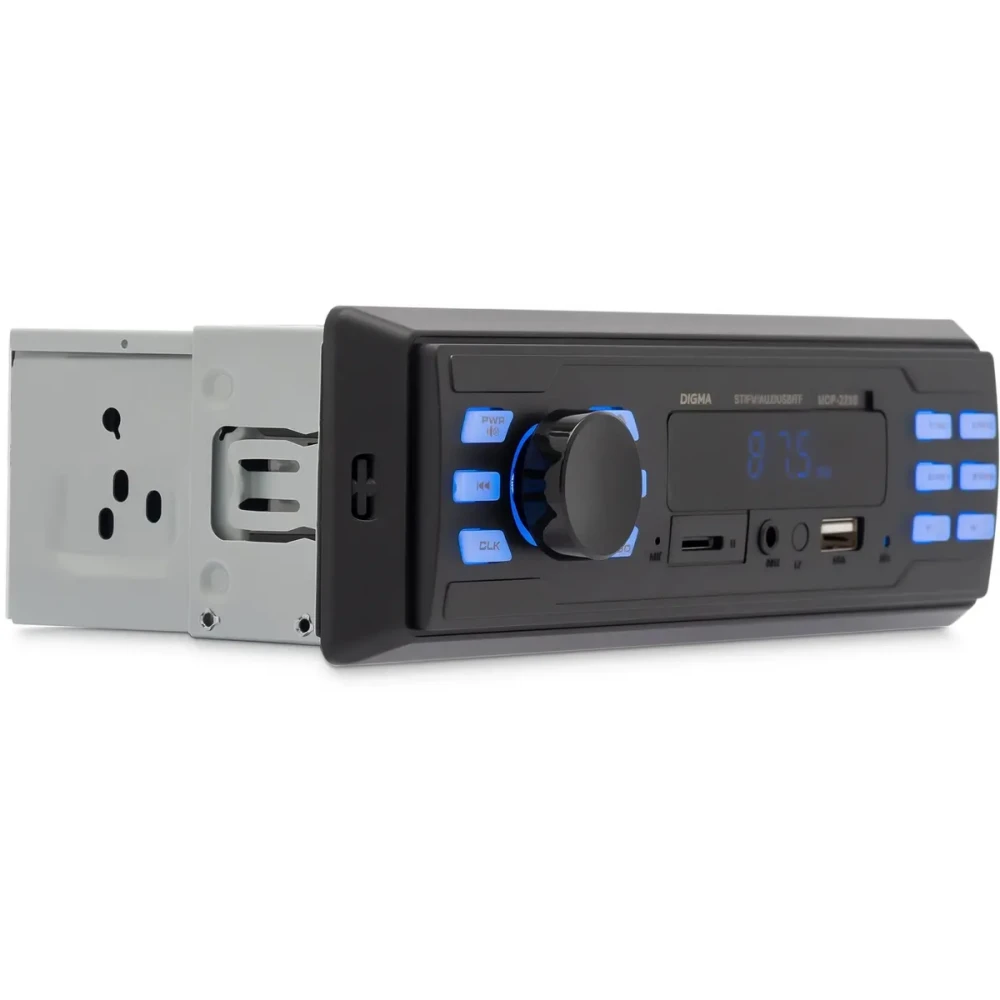 Автомагнитола Digma MCP-225B - фото 2