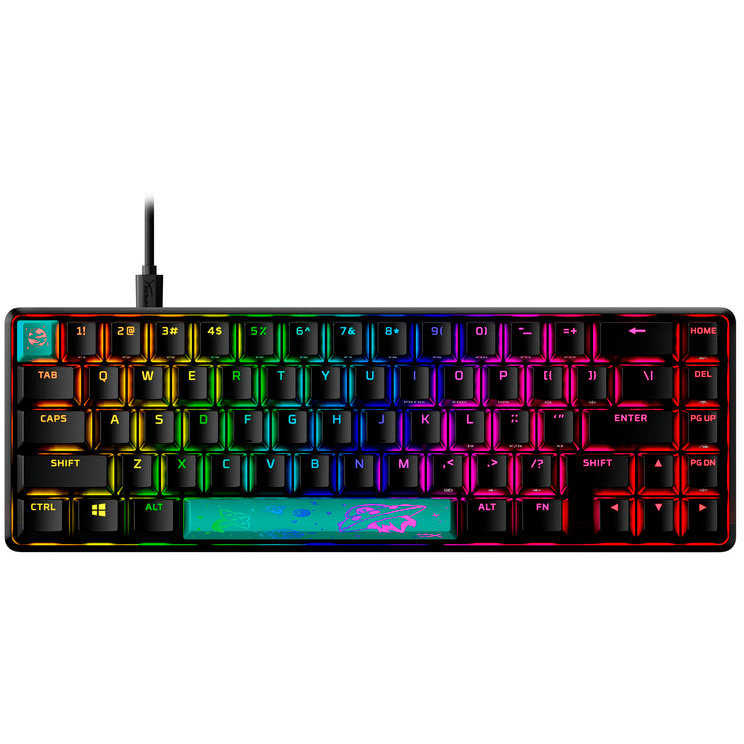 Клавиатура HyperX Alloy Origins 65 Aqua - 56R64AA - фото 5