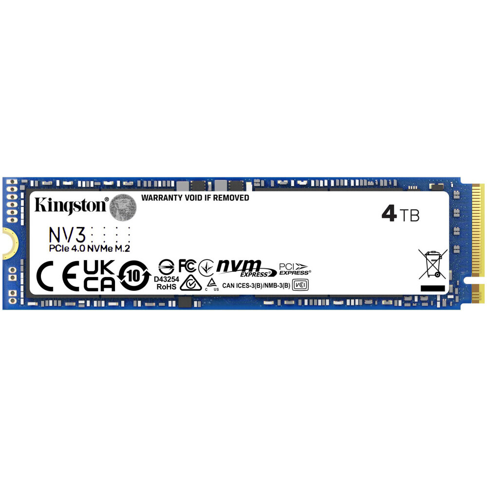 Накопитель SSD 4TB Kingston NV3 (SNV3S/4000G)