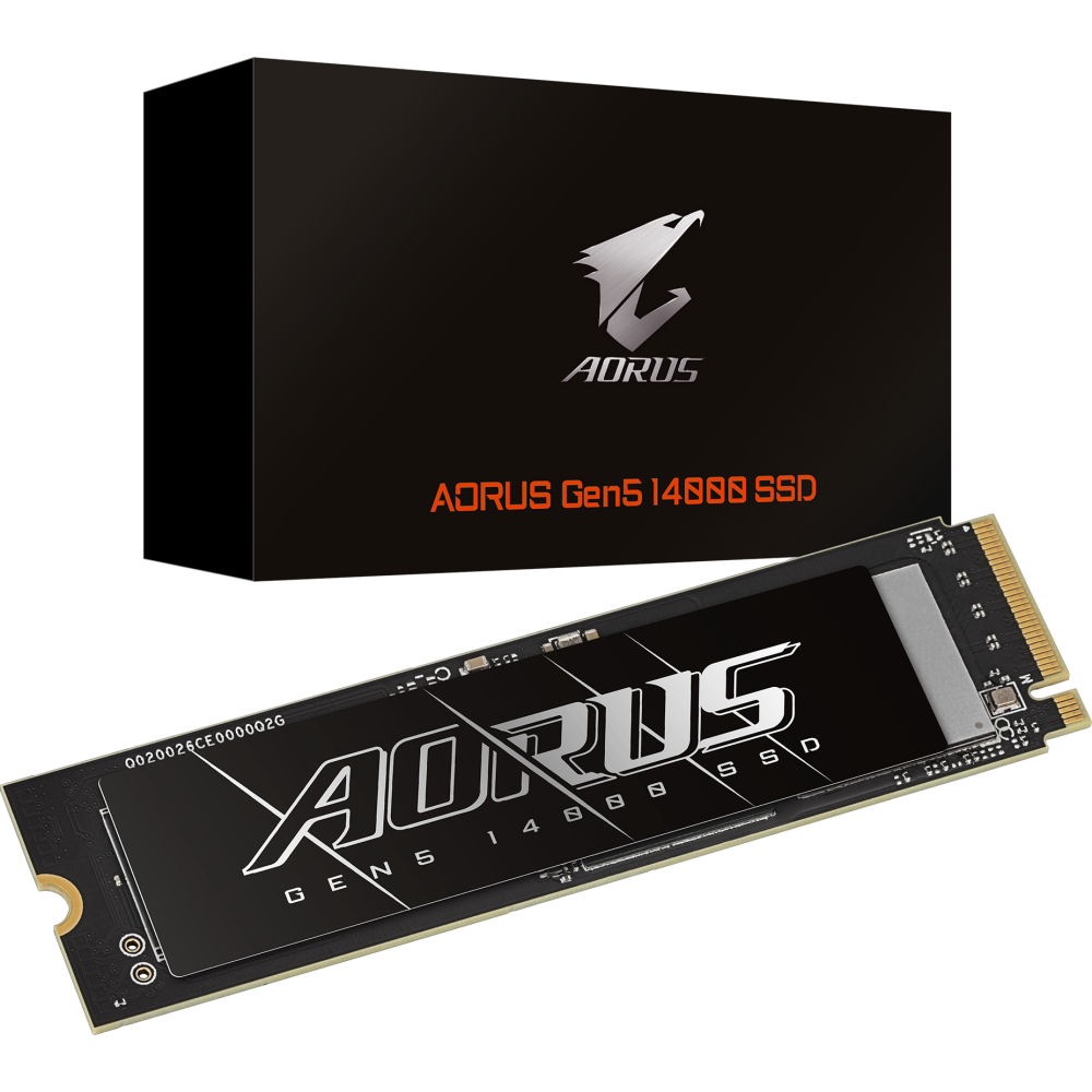Накопитель SSD 4Tb Gigabyte Aorus Gen5 14000 (AG514K4TB) - фото 6