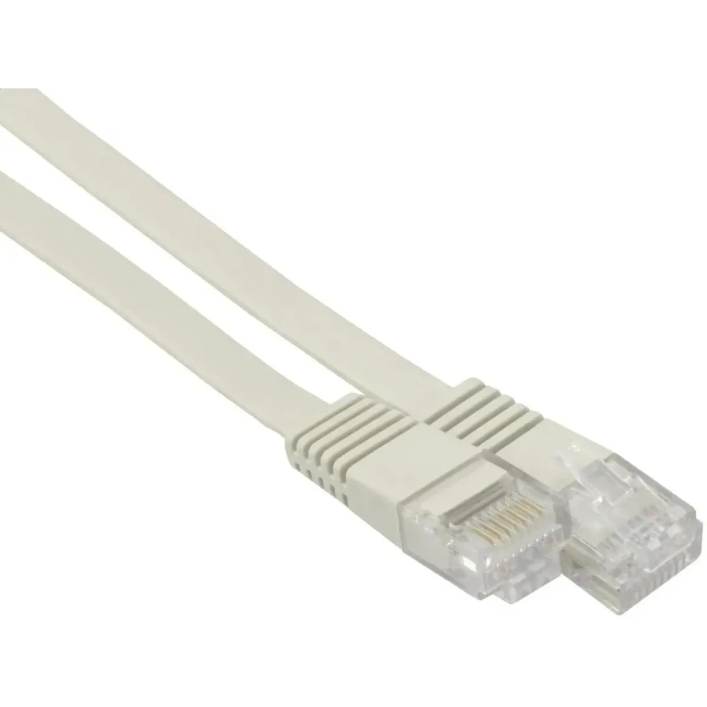 Патч-корд Buro BU-5E-FLAT-1M-G, 1м