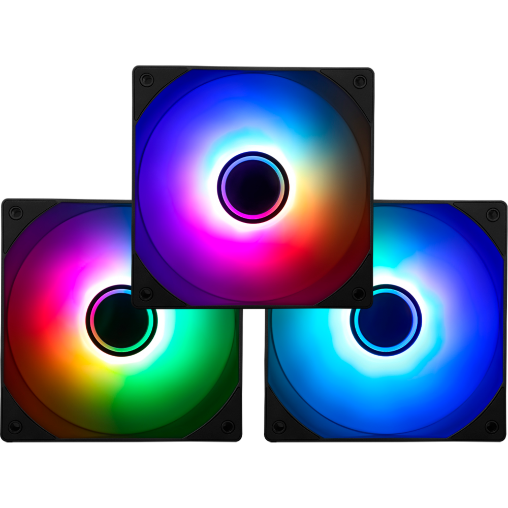 Вентилятор для корпуса Thermalright TL-C12B-S V3 (3 шт.)