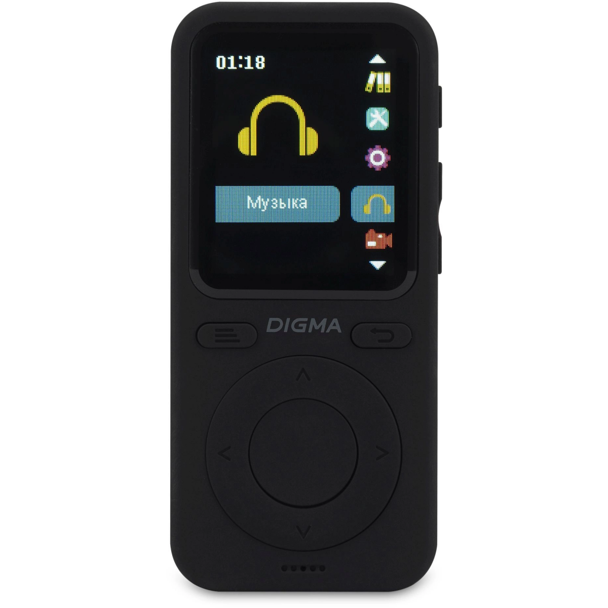 Портативный плеер Digma B5 8Gb Black
