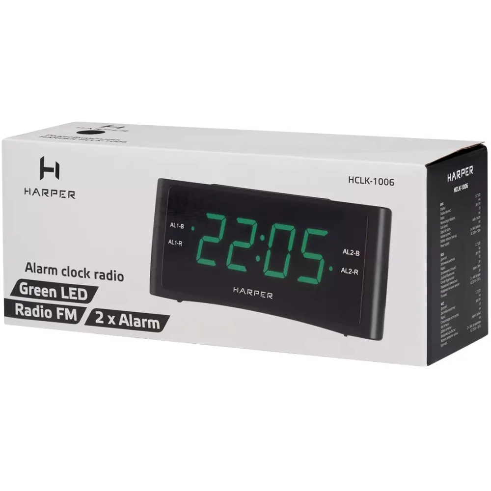 Радиобудильник Harper HCLK-1006 - фото 9
