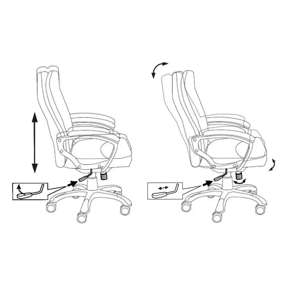 Офисное кресло Бюрократ CH-868N/ALFA44 - фото 5