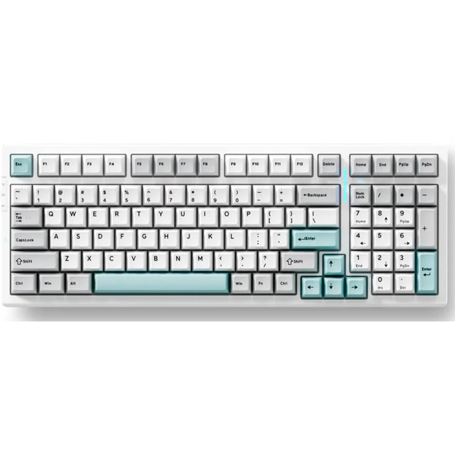 Клавиатура MCHOSE G98 Pro Wireless Grey and Blue - G98-GB-FO