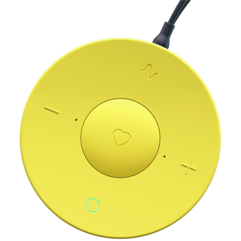 Умная колонка SberDevices SberBoom Mini 2 Yellow - SBDV-00250Y - фото 2