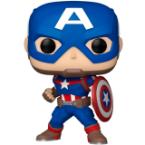 Фигурка Funko POP! Bobble Marvel New Classics Captain America (82497)