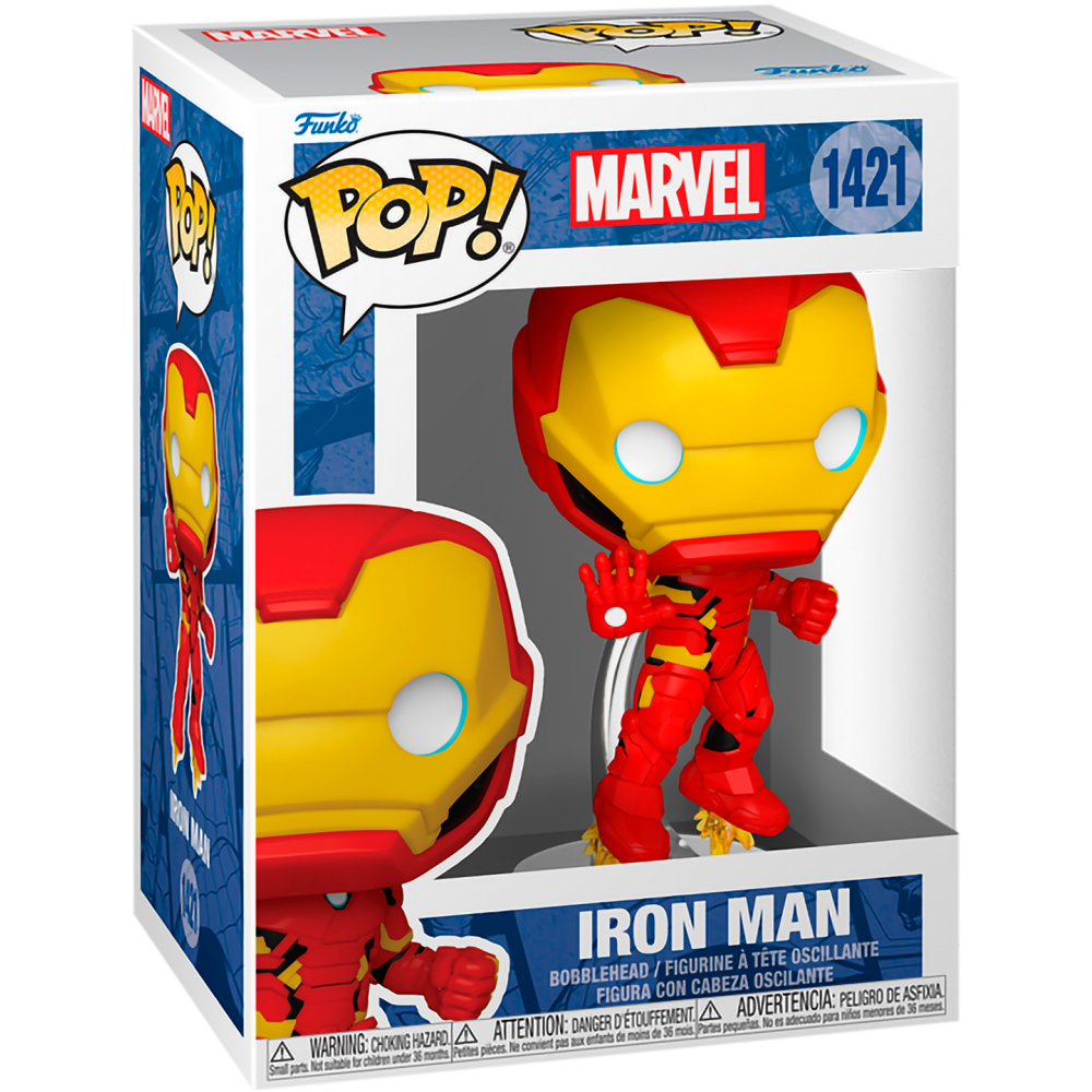 Фигурка Funko POP! Bobble Marvel New Classics Iron Man - 82499 - фото 2