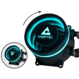 Система жидкостного охлаждения Chieftec Iceberg 240 Dark (CLC-240-BLK)