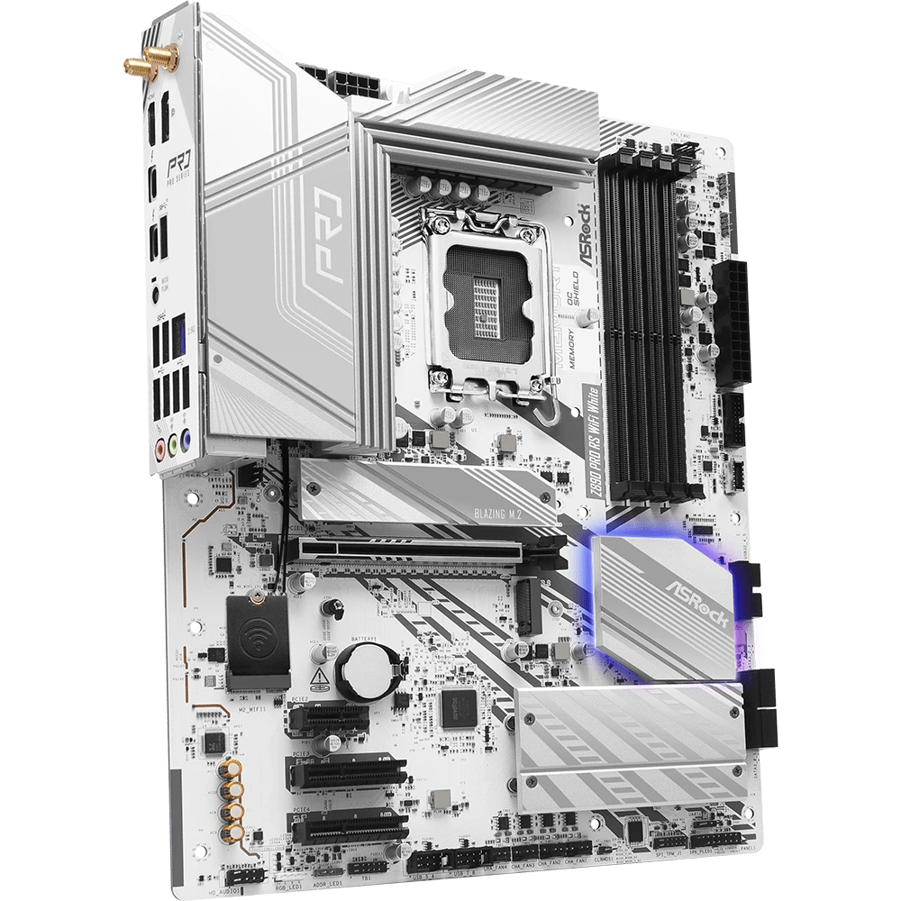 Материнская плата ASRock Z890 Pro RS WiFi White - фото 2