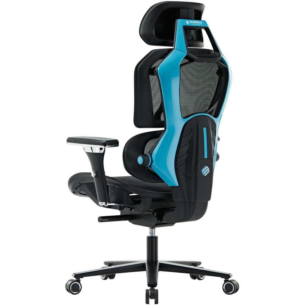 Игровое кресло Eureka GC05-BU - ERK-GC05-BU - фото 3