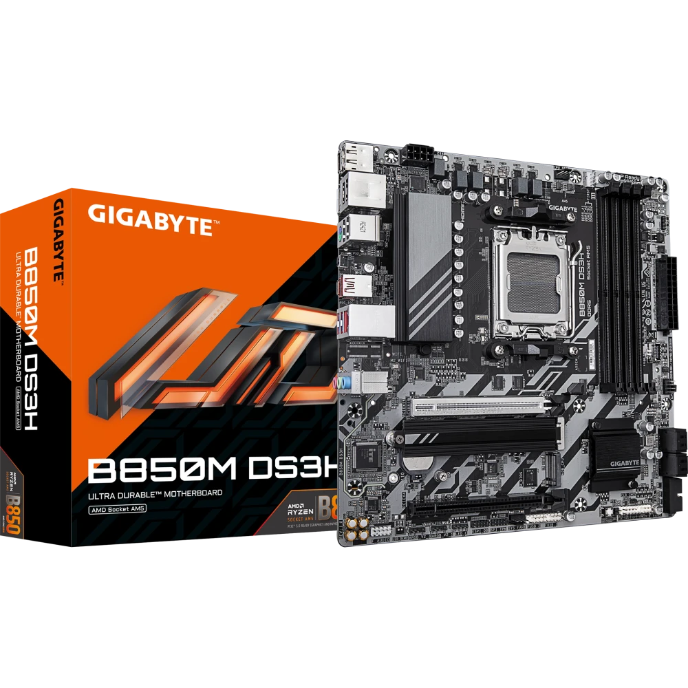 Материнская плата Gigabyte B850M DS3H - фото 4