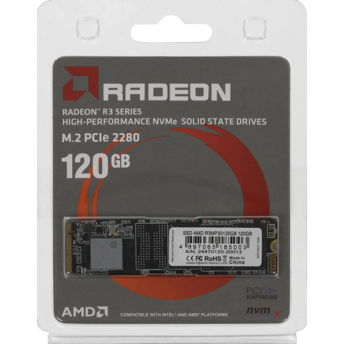 Накопитель SSD 120Gb AMD R3 Series (R3MP30120G8) - фото 3