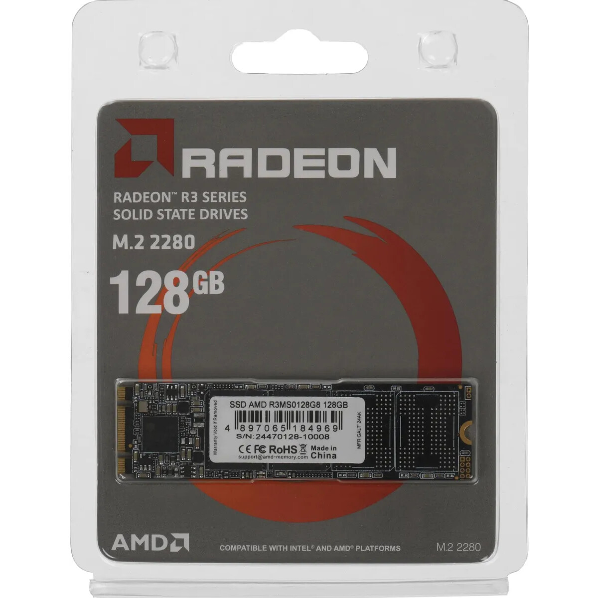 Накопитель SSD 128GB AMD R3 Series (R3MS0128G8) - фото 3