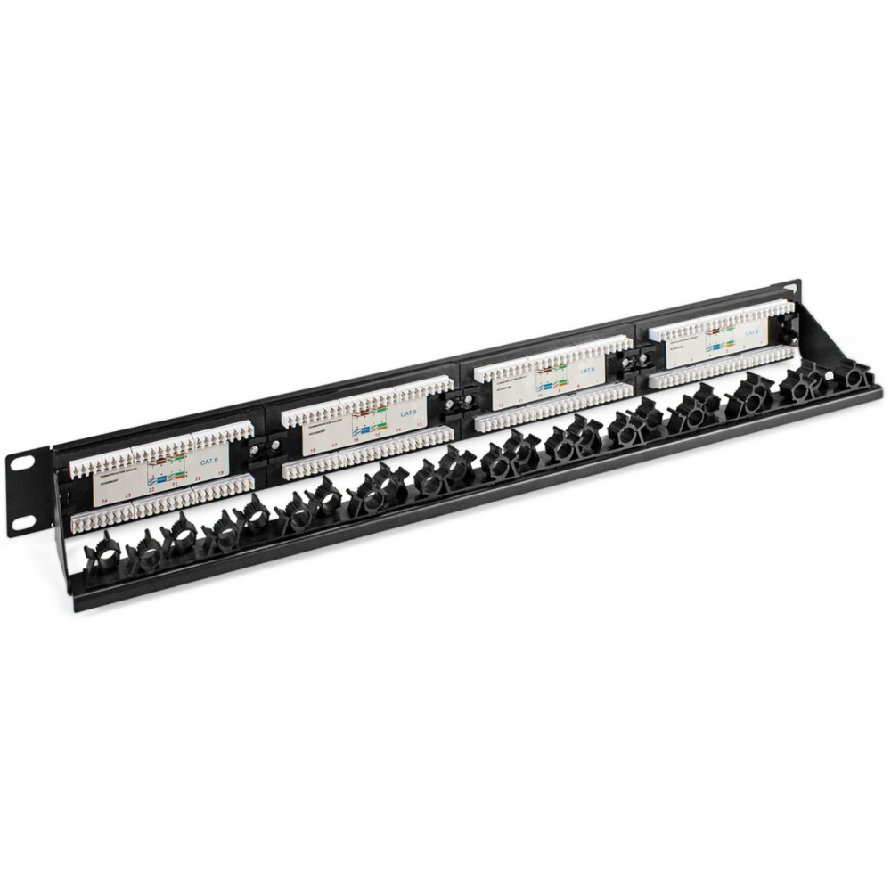 Патч-панель ExeGate EPP3-19-24-8P8C-C6-110D-C - EX297317RUS - фото 3