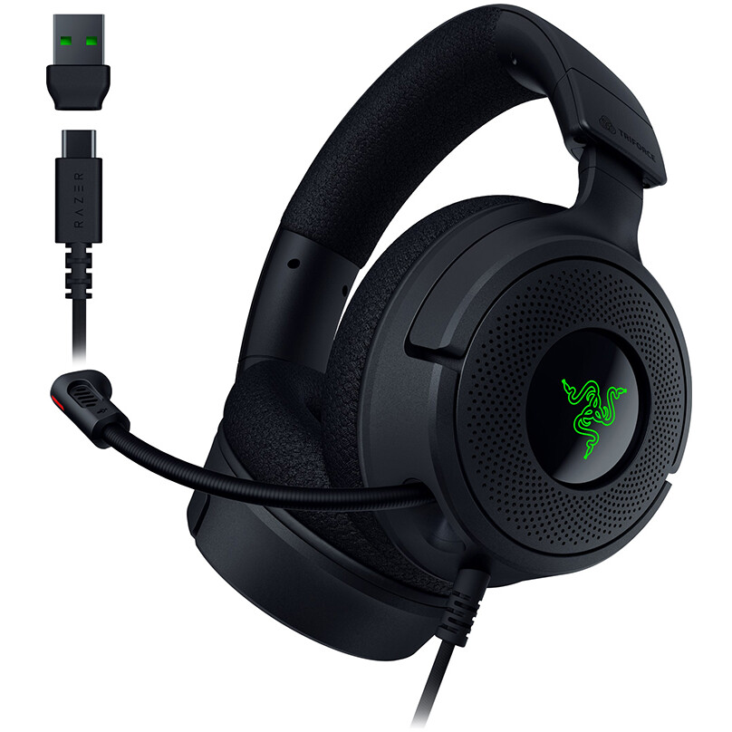 Гарнитура Razer Kraken V4 X Black - RZ04-05180100-R3M1 - фото 6