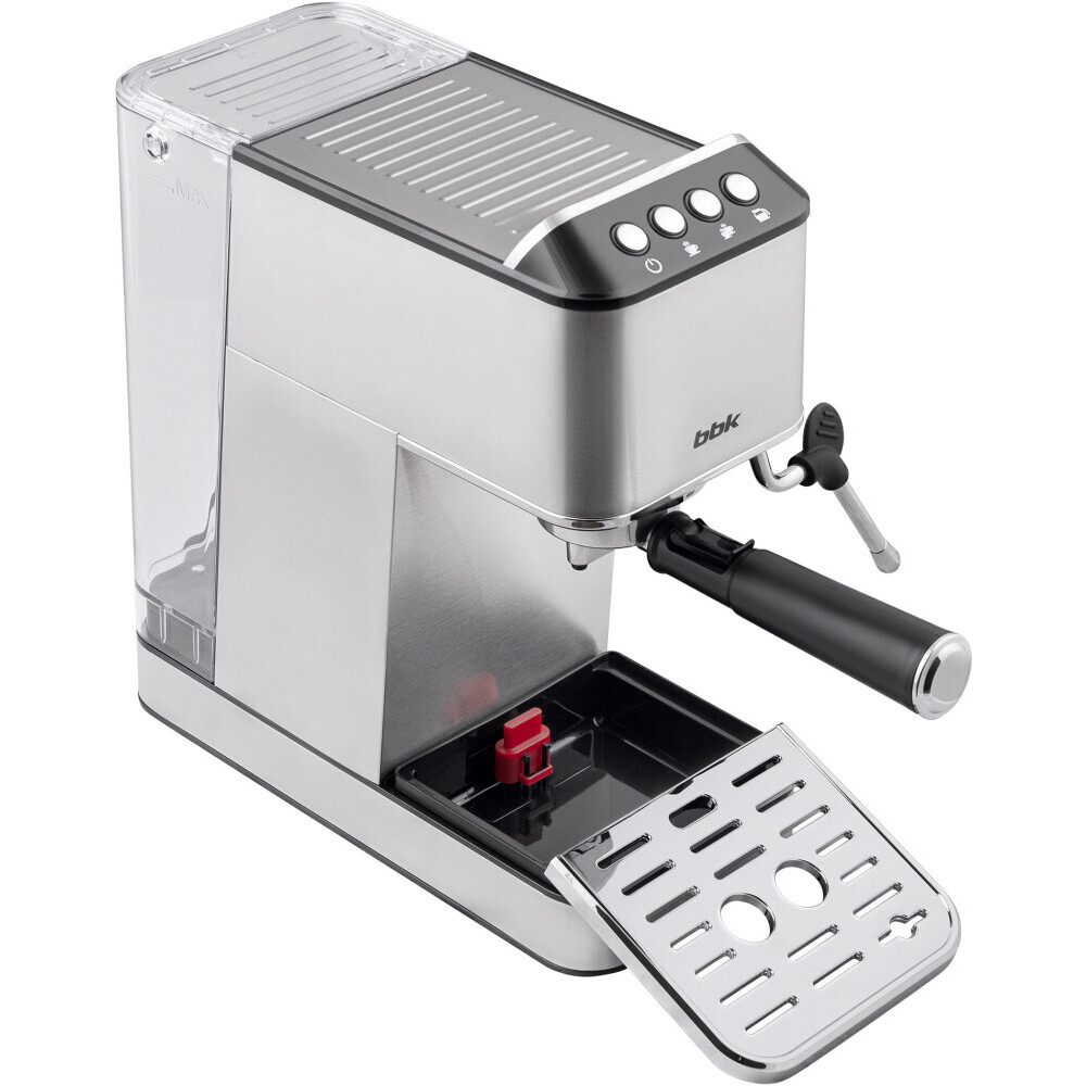 Кофеварка BBK BCM1501 Silver/Black - фото 4