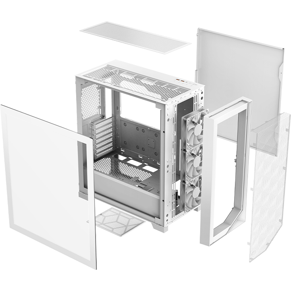 Корпус PCcooler C3D510 WH ARGB - C3D510-WHP3-GL - фото 7