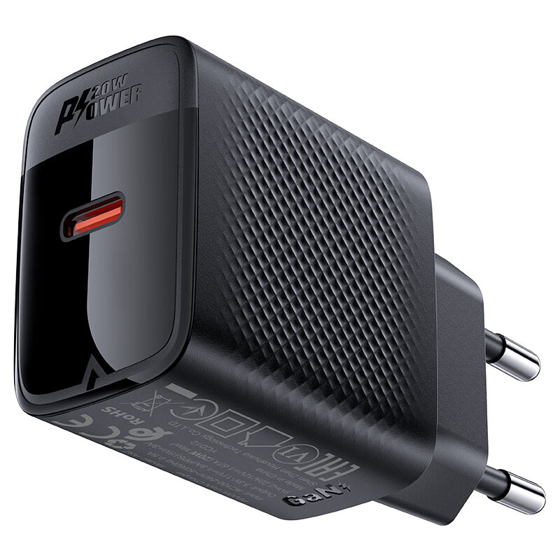 Сетевое зарядное устройство ACEFAST A82 Black+ USB-C Cable - AF-A82P5-BK - фото 2