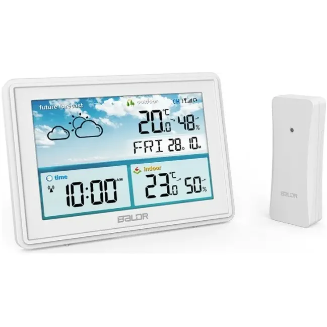Метеостанция BALDR B0359WST2H2R White - B0359WST2H2R-WHITE - фото 2
